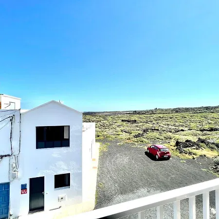 Bonita Casa El Charco Con Wifi, De Un Dormitorio En Orzola *